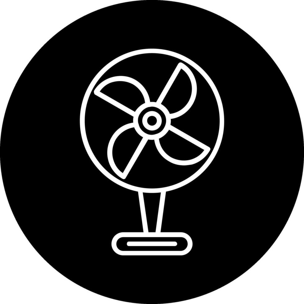 icono de vector de ventilador