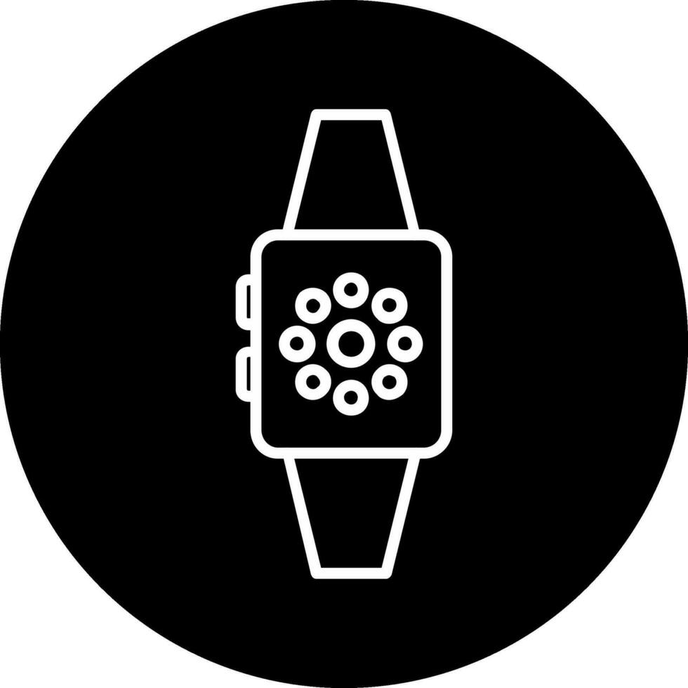 icono de vector de reloj inteligente