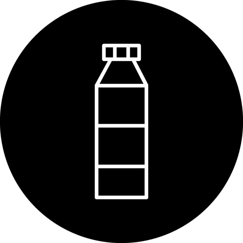 icono de vector de botella de agua