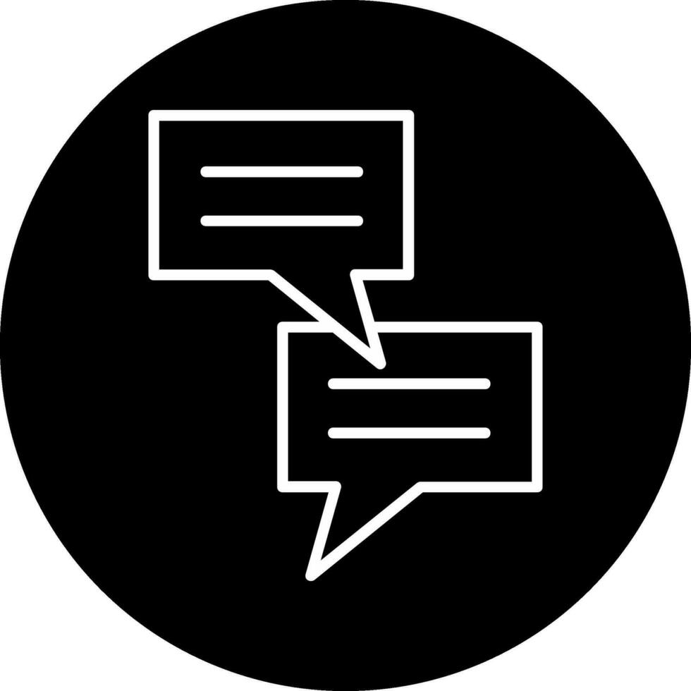 Conversation Vector Icon