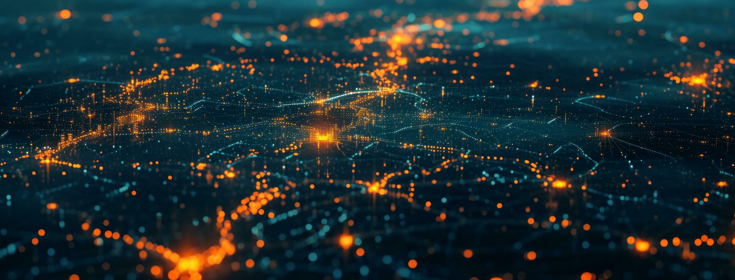 AI generated a city in connection with a network photo