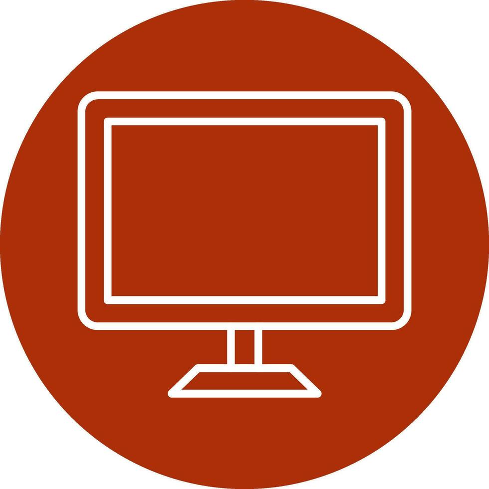 Lcd Vector Icon