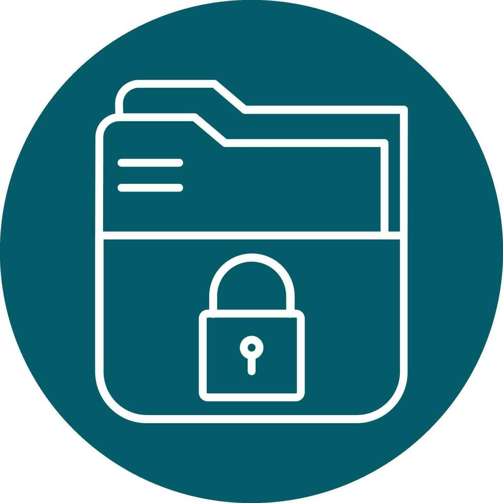 Data Encryption Vector Icon