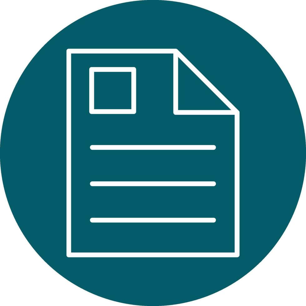 Contact Page Vector Icon