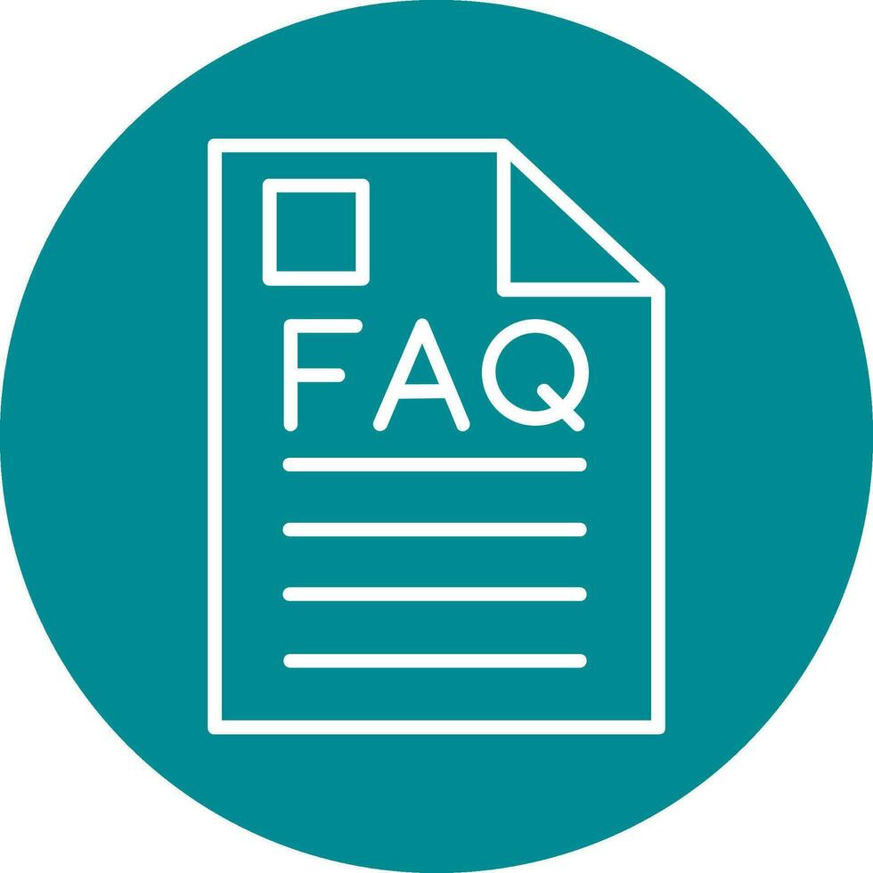 Faq Vector Icon
