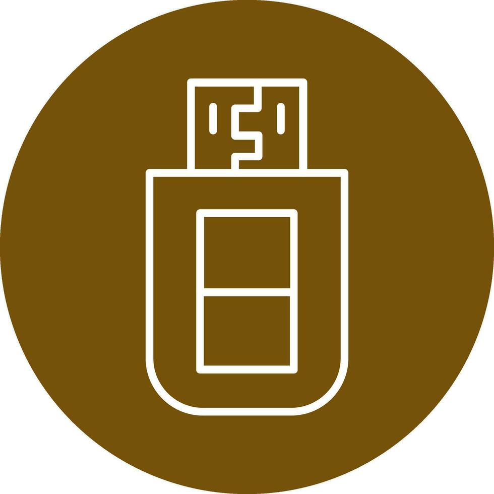 Usb Drive Vector Icon