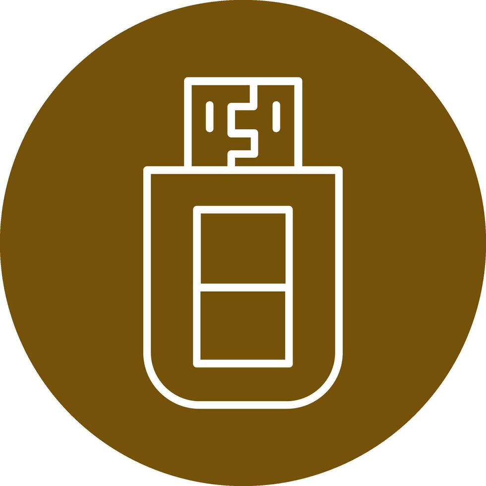 icono de vector de unidad usb