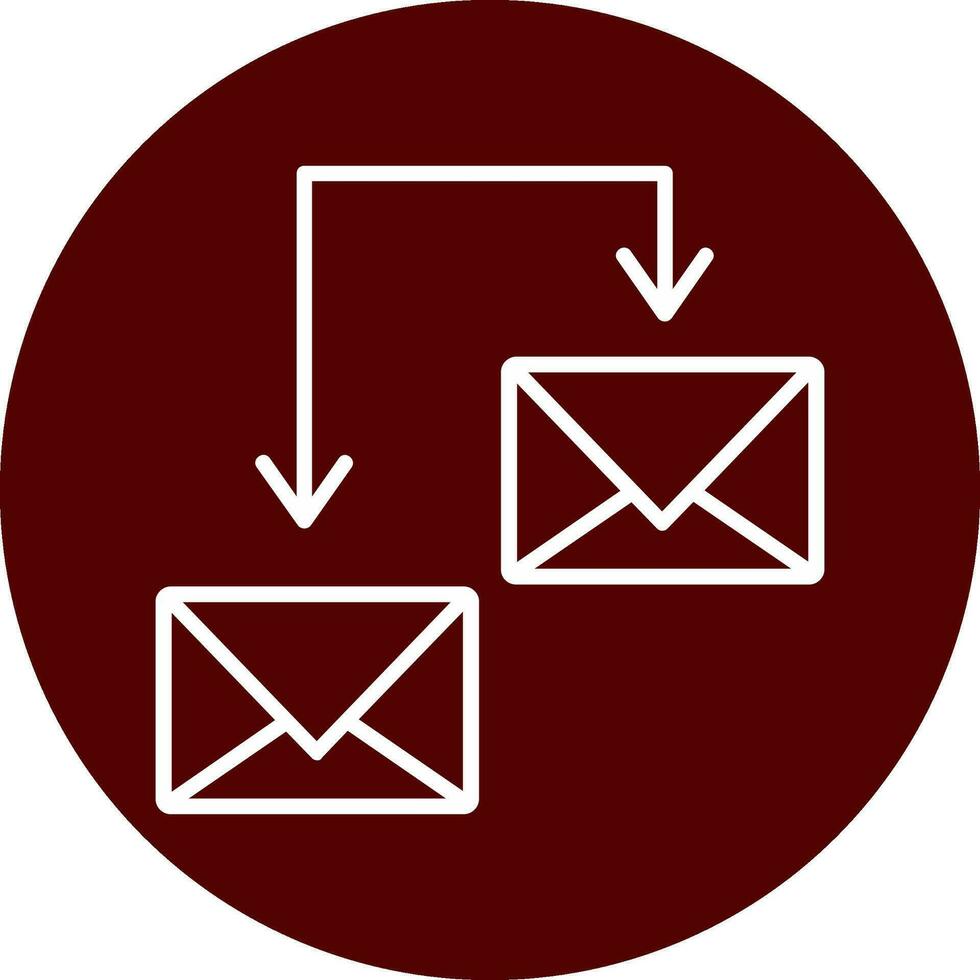 Exchange Mails Vector Icon