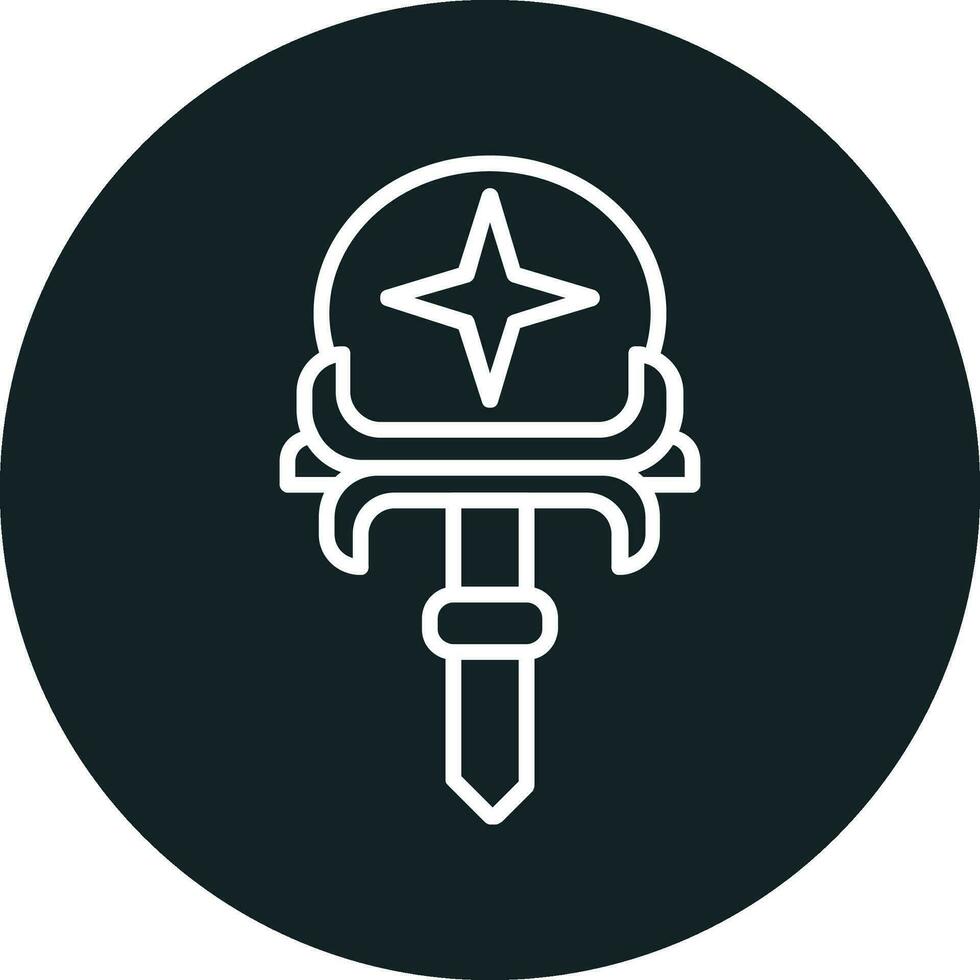 Sceptre Vector Icon