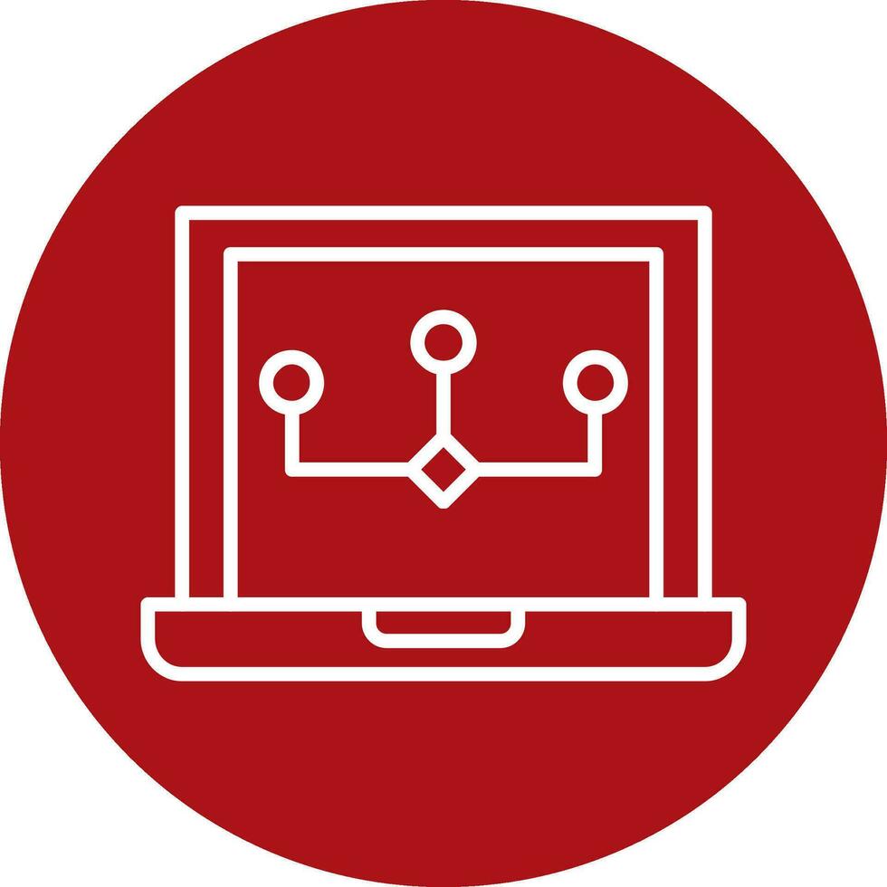 Data Modeling Vector Icon