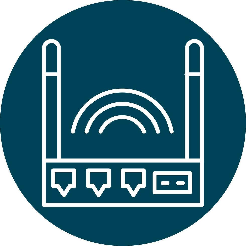 Router Vector Icon