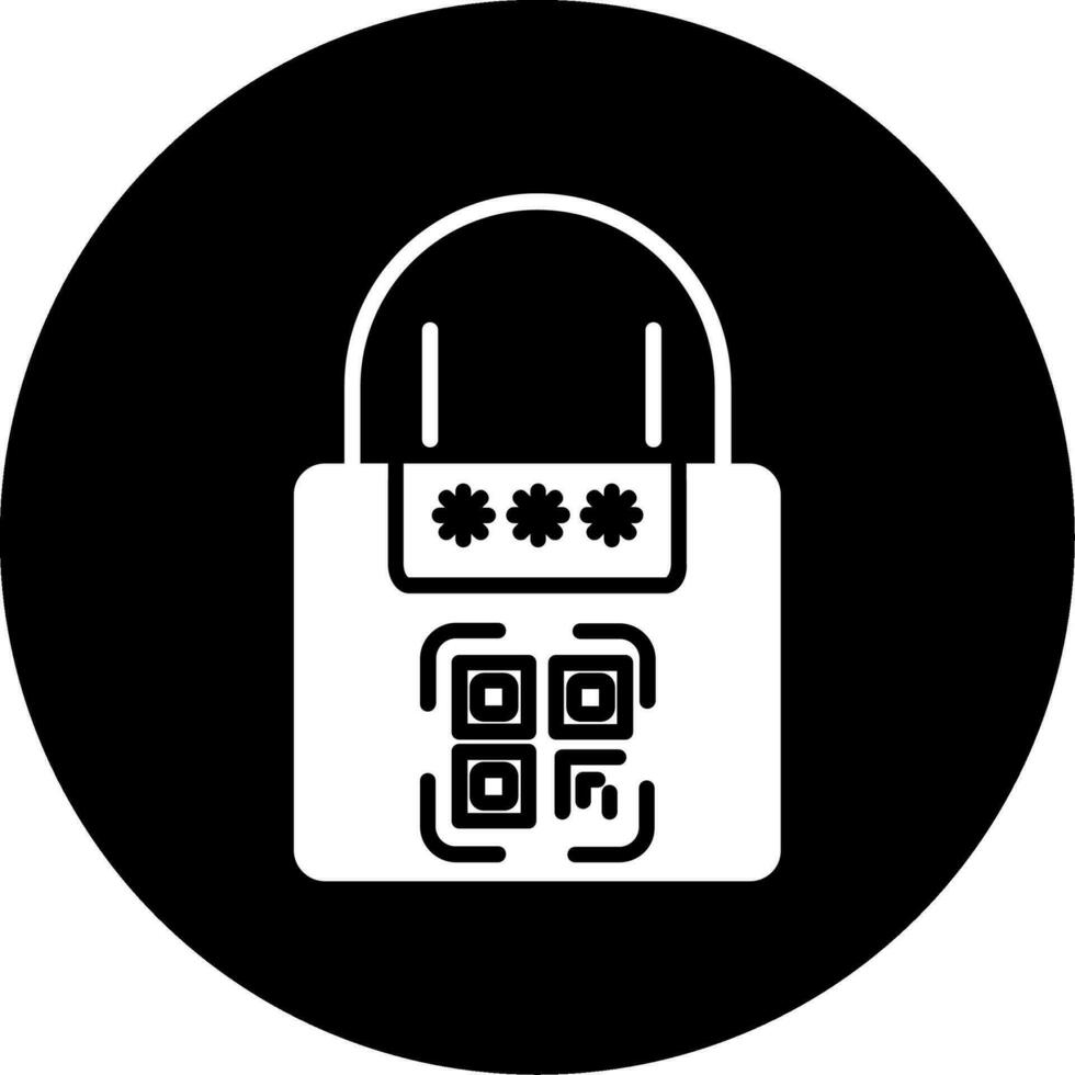 Smart Padlock Vector Icon