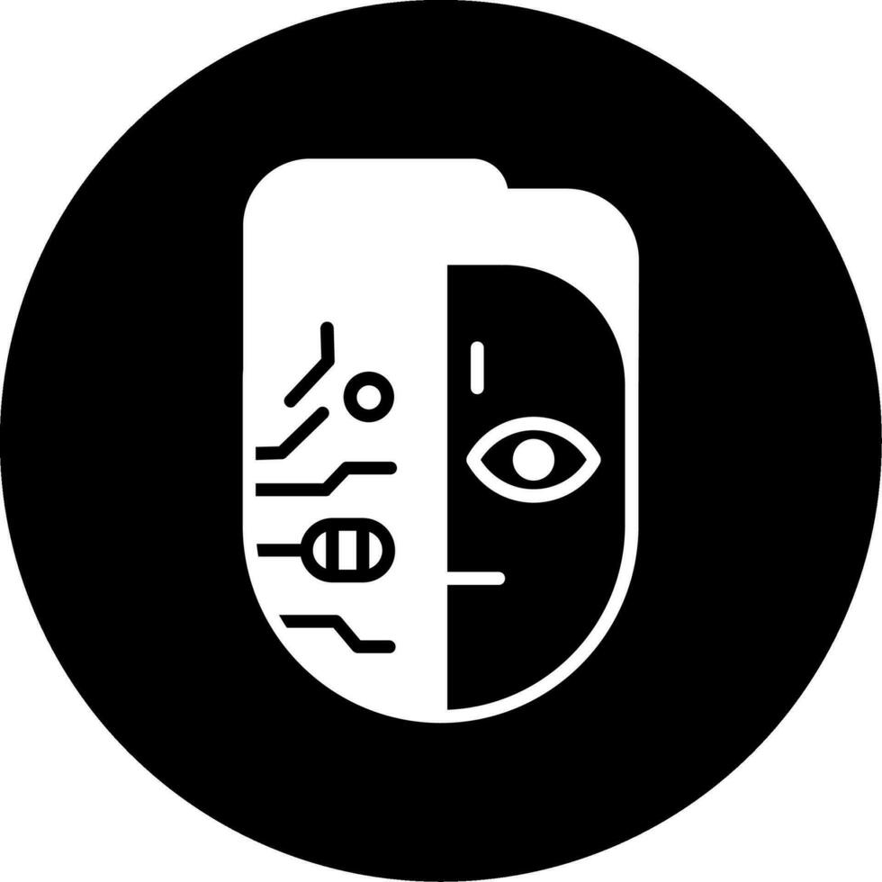 Cyborg Vector Icon