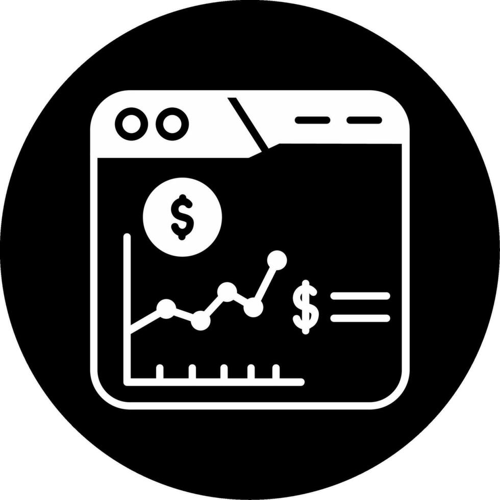 Stock Market Vector Icon