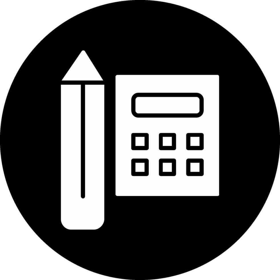 icono de vector de contabilidad