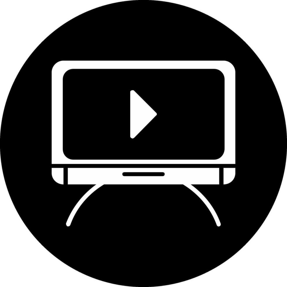 Tv moniter Vector Icon