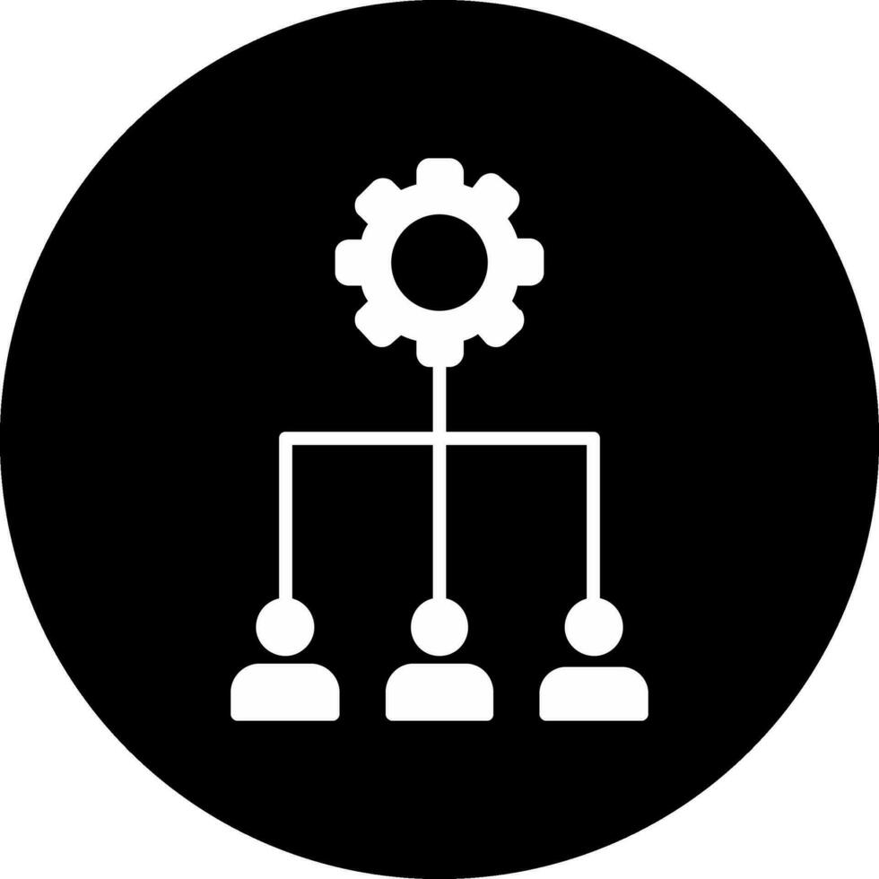 Team Management Vector Icon