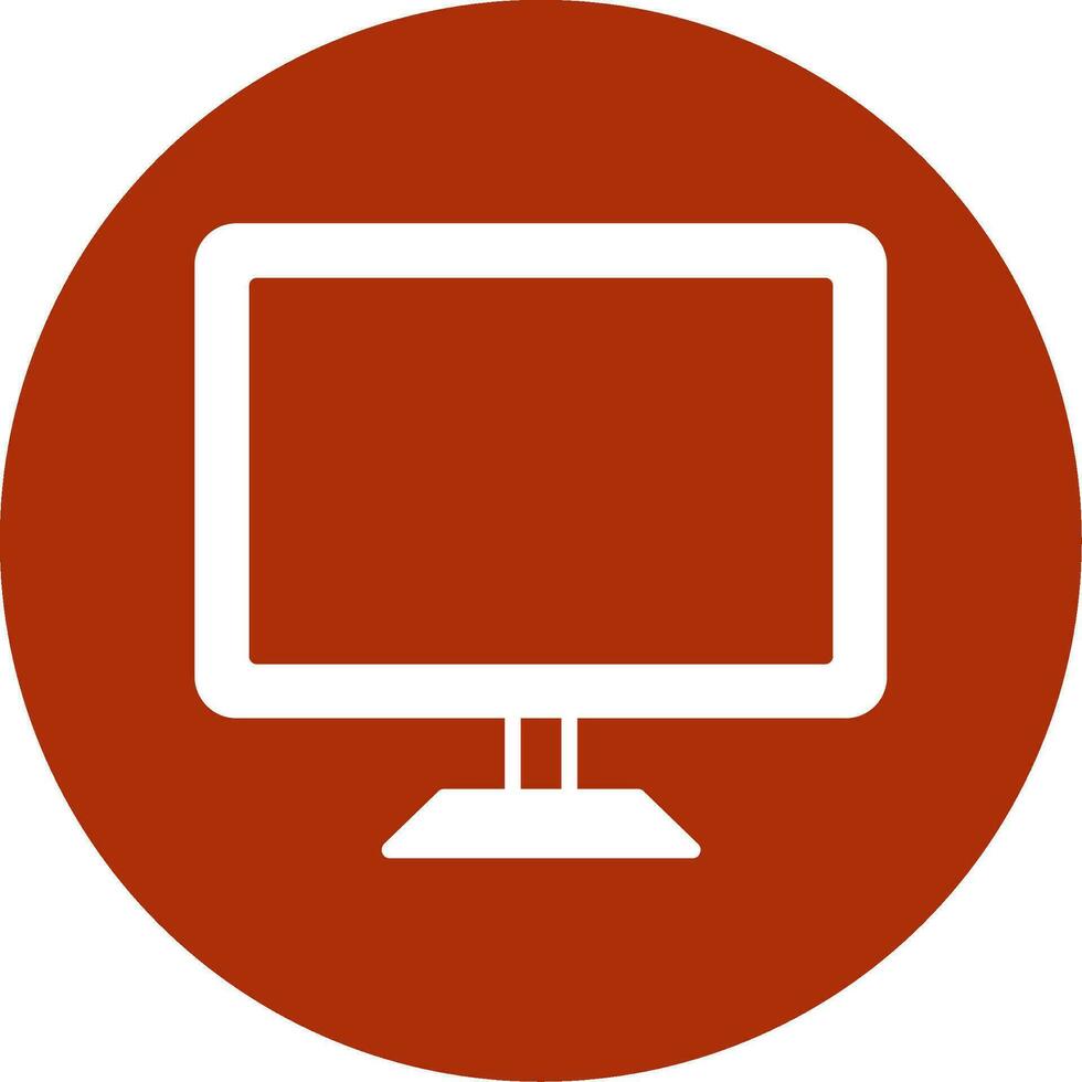 Lcd Vector Icon