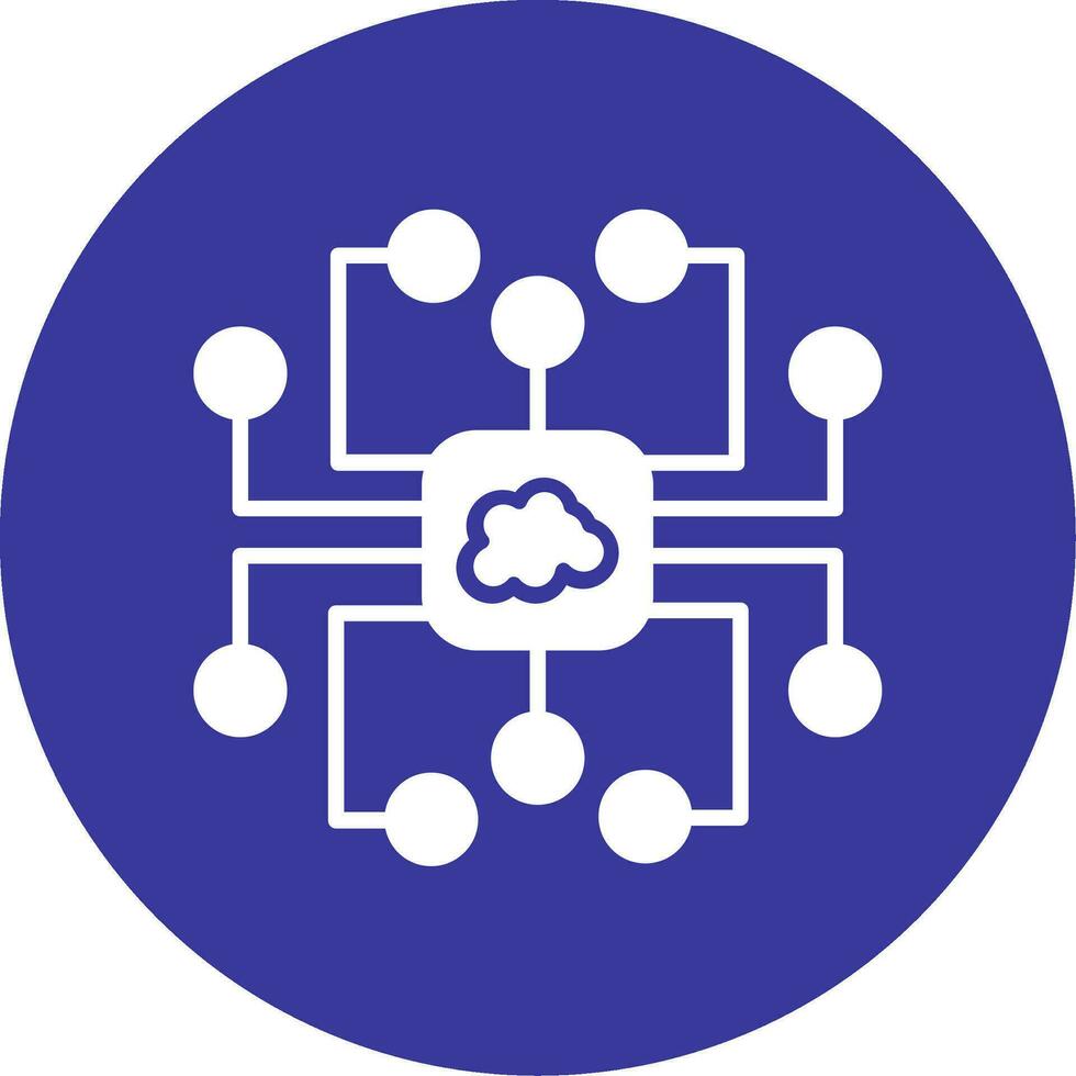 Artificial Intelligence Vector Icon