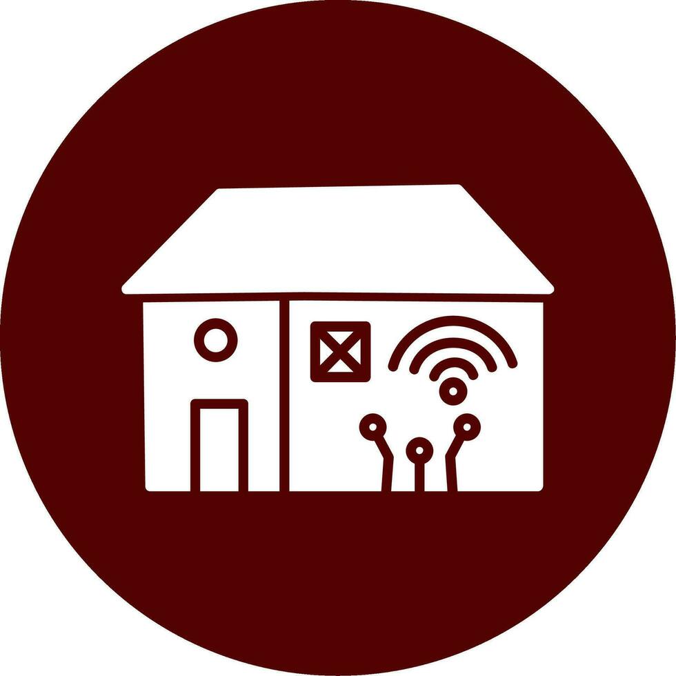 Smart House Vector Icon