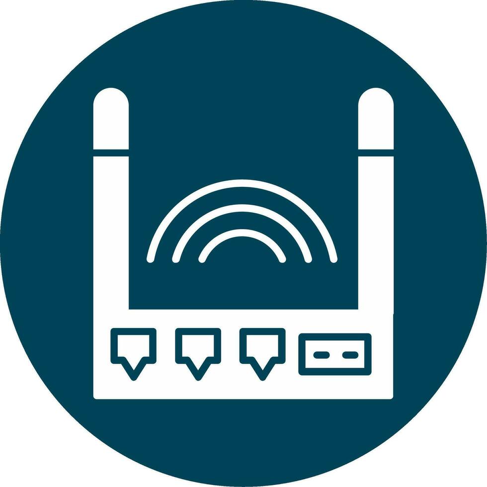 Router Vector Icon