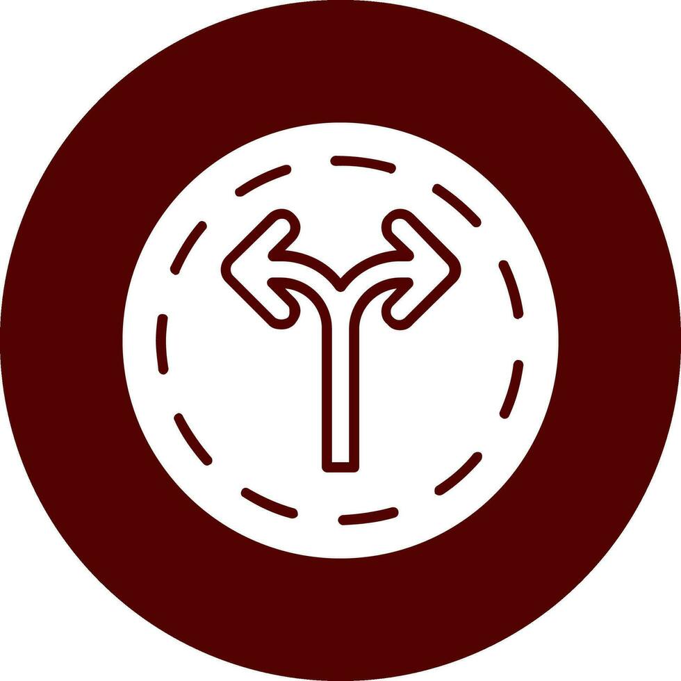 Two Way Vector Icon
