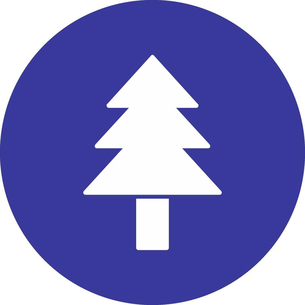 Pine tree Vector Icon