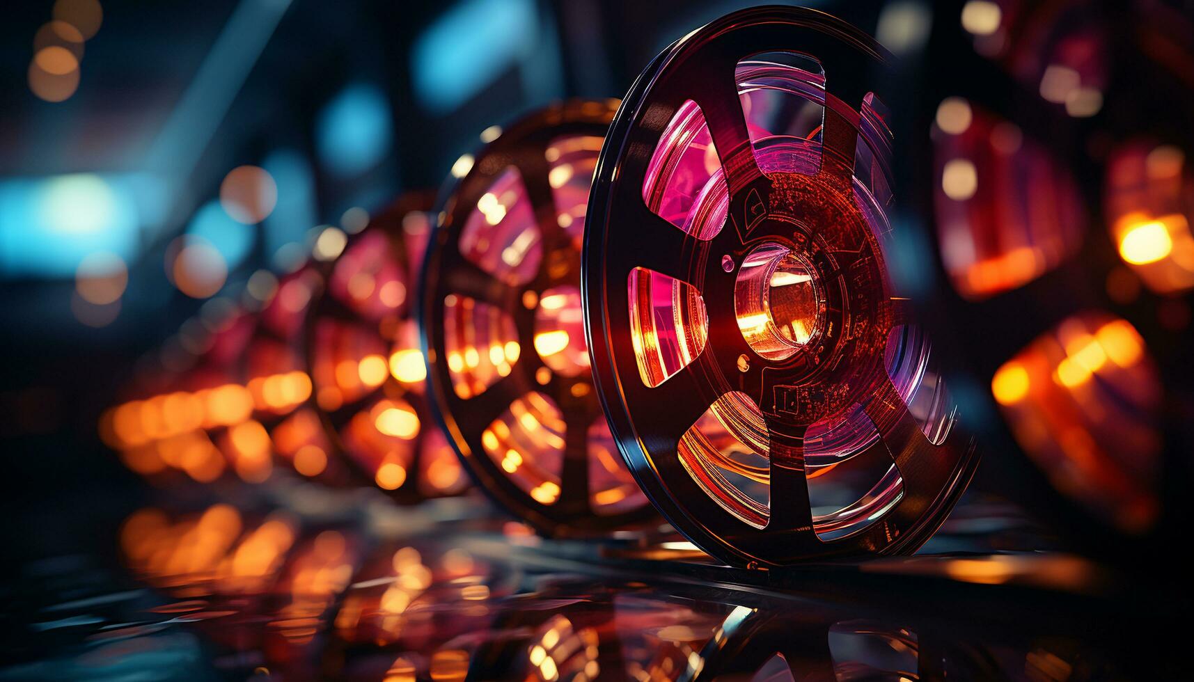 Sample Reels Stock Photos, Images and Backgrounds for Free Download