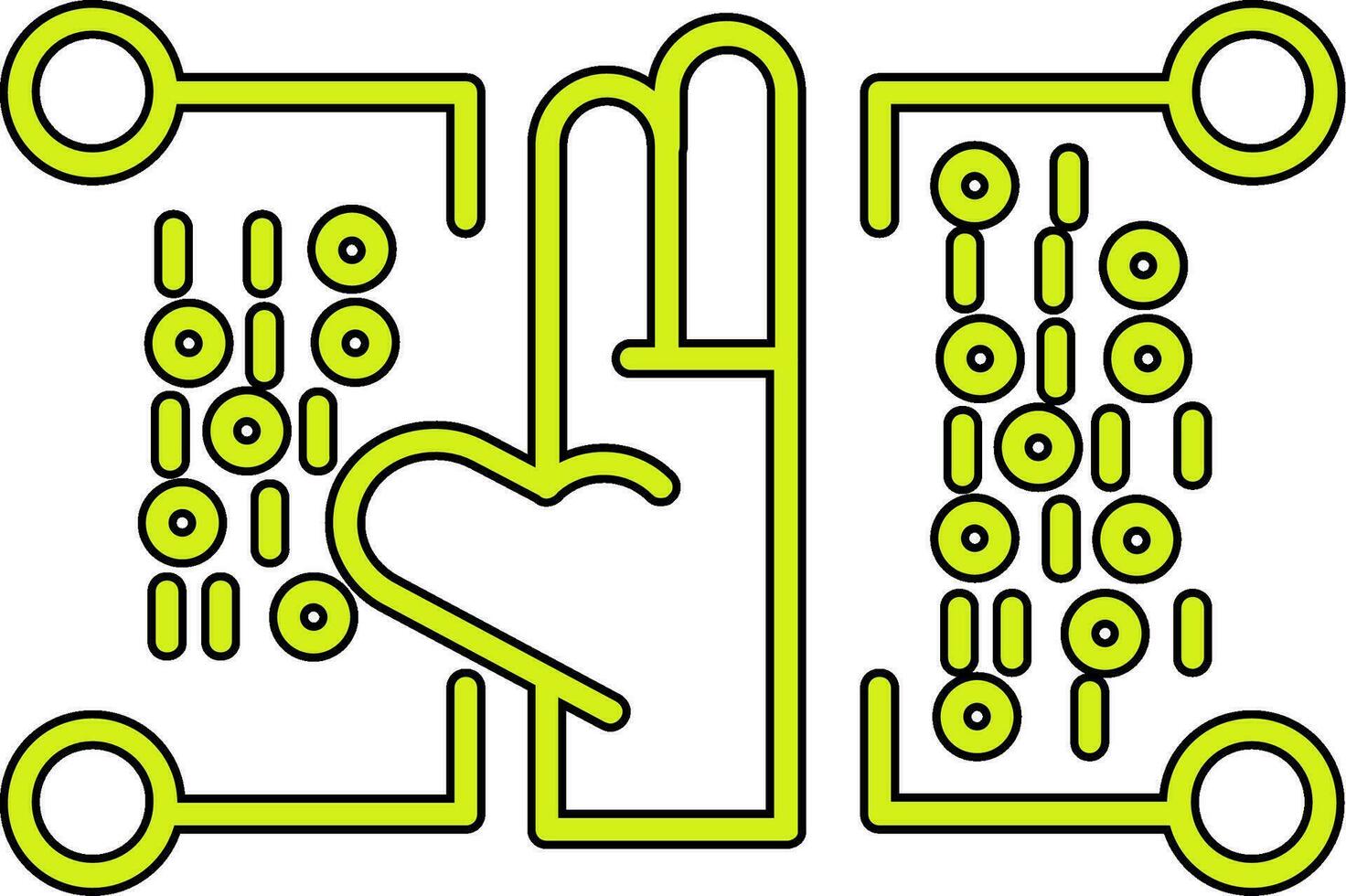 Digitalization Vector Icon