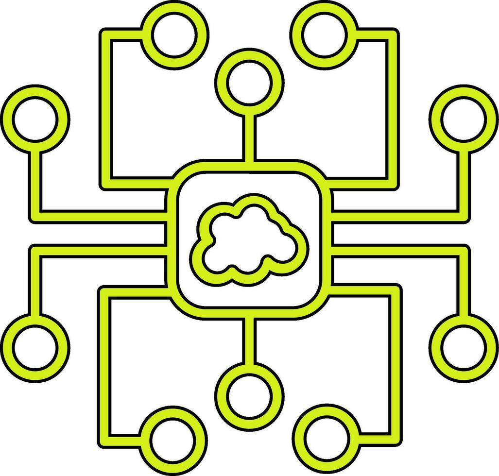 Artificial Intelligence Vector Icon