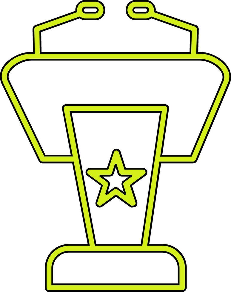 Lectern Vector Icon