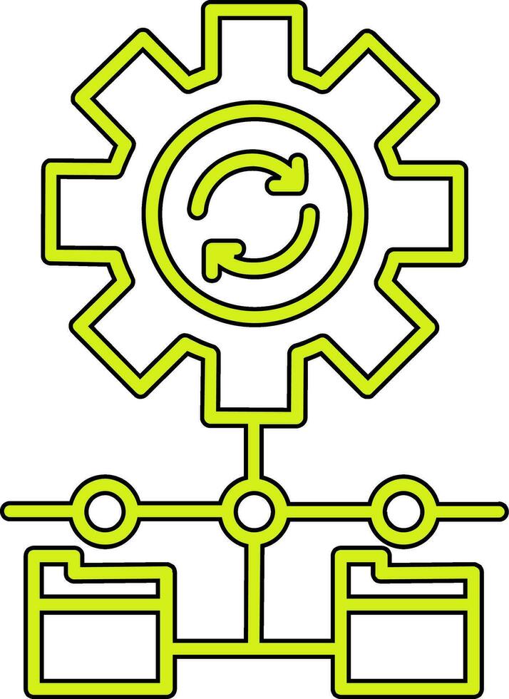 Refresh Data Vector Icon