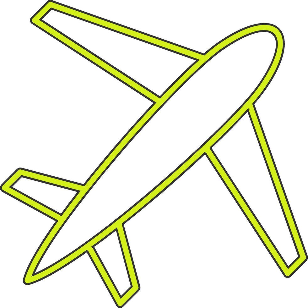 Aeroplane Vector Icon