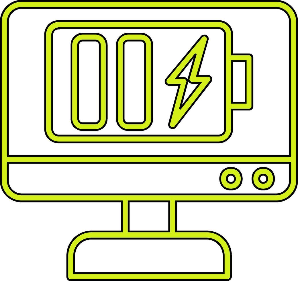 Computer Screen Vector Icon