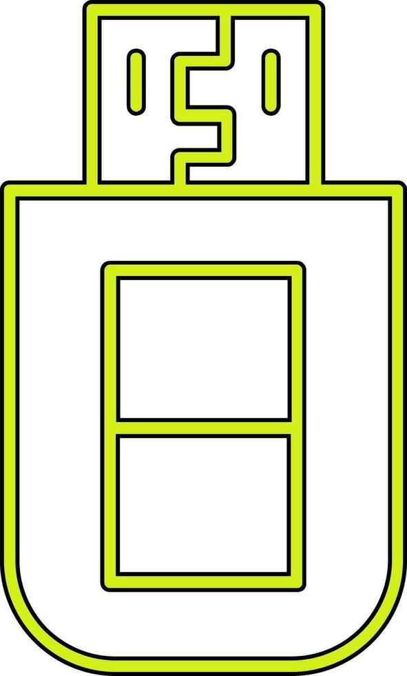 Usb Drive Vector Icon