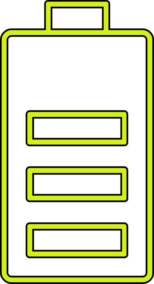 Battery Charged Vector Icon