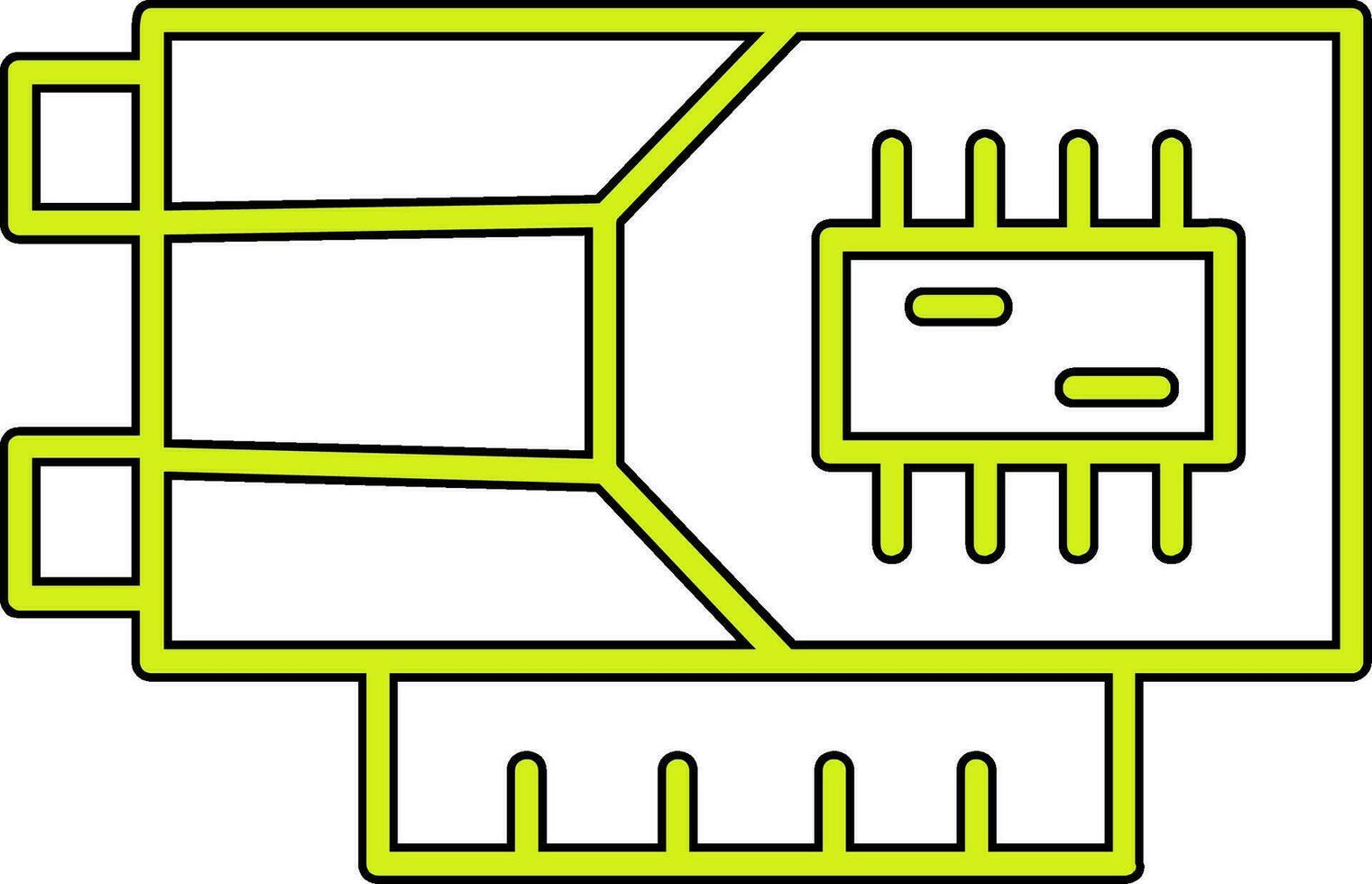 Graphics Card Vector Icon