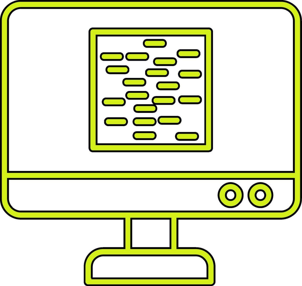 icono de vector braille