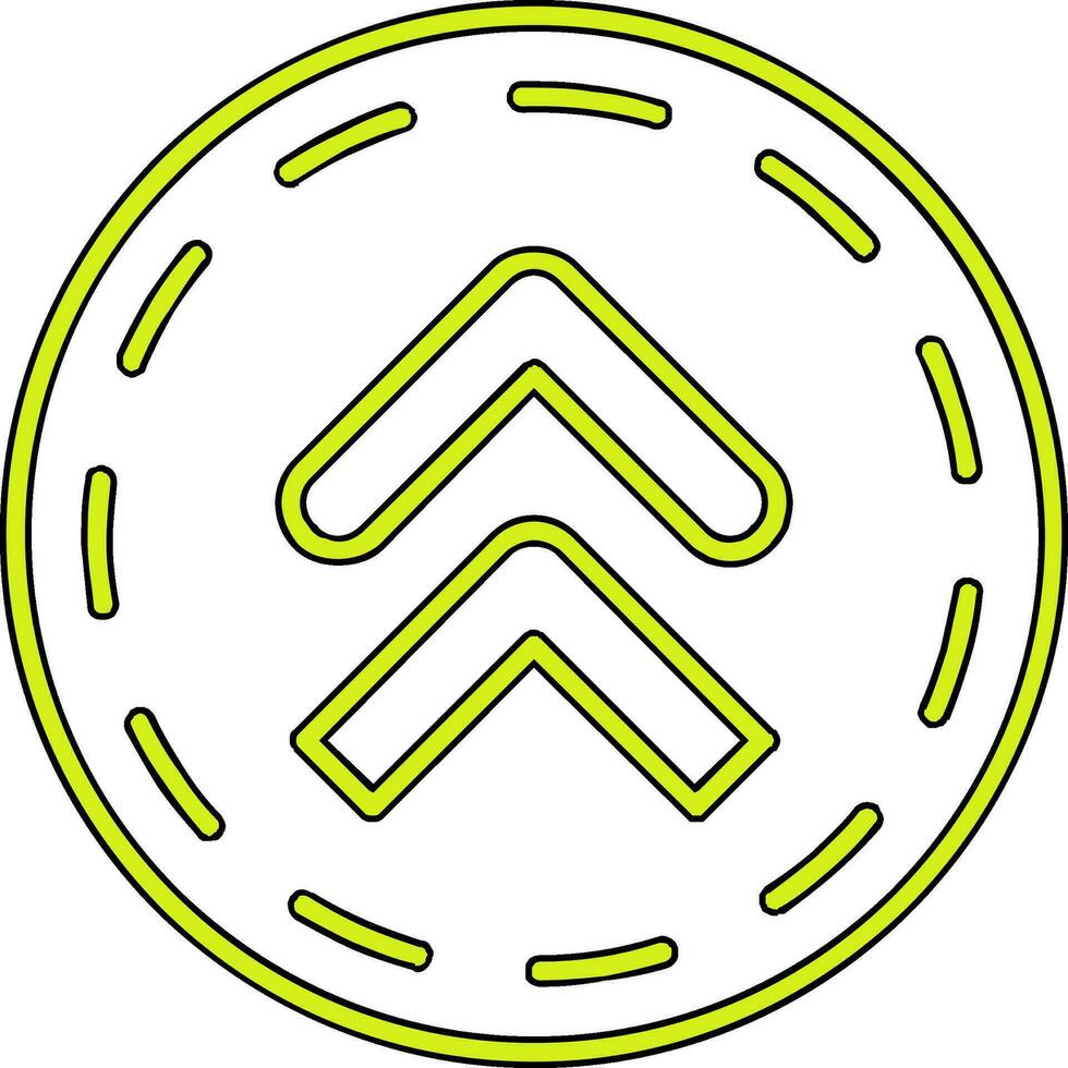 Up Arrows Vector Icon