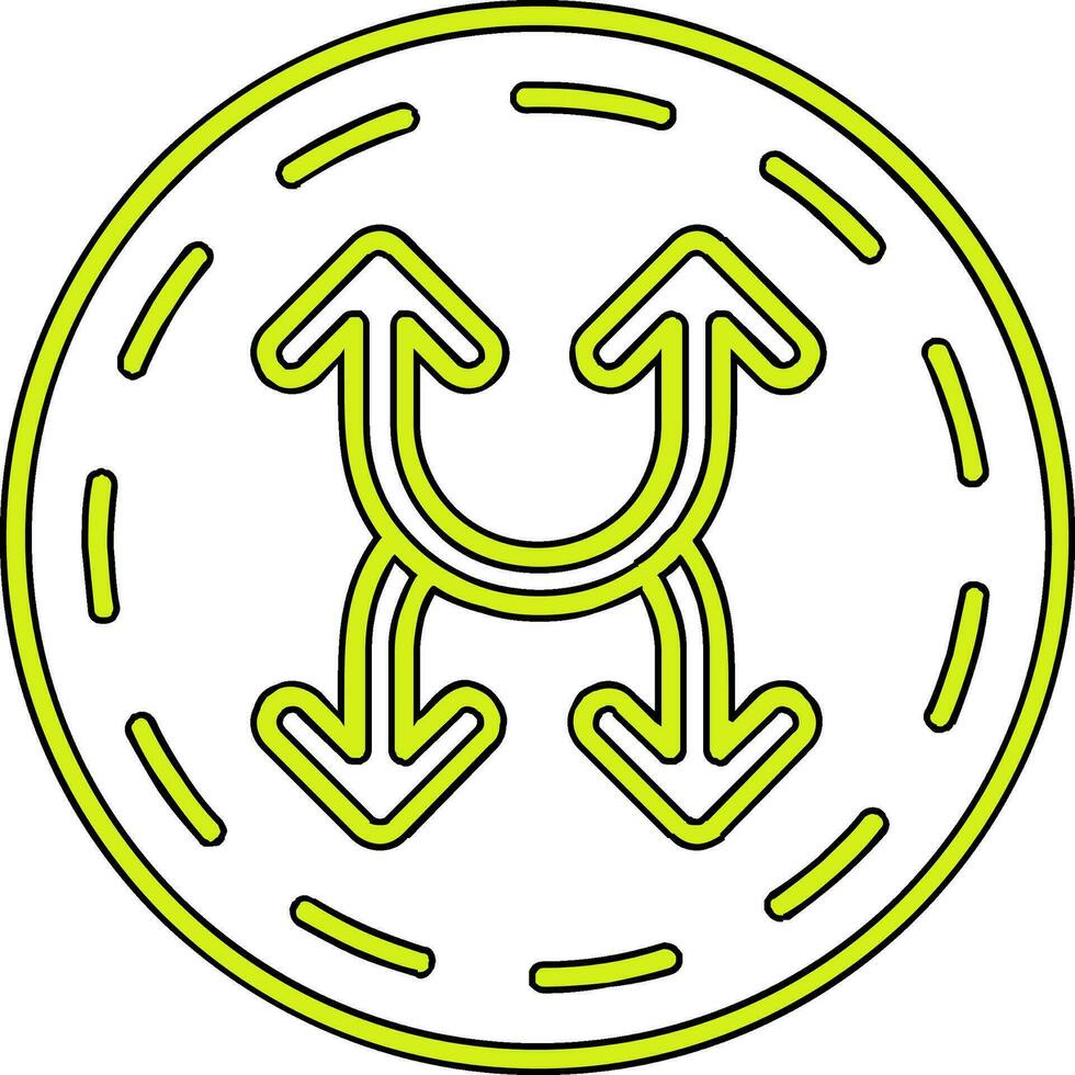 Double Arrow Vector Icon
