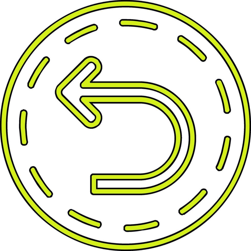 Back Arrow Vector Icon