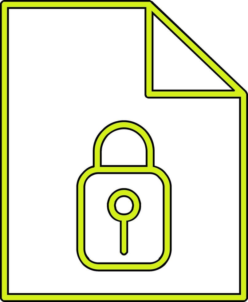 icono de vector de seguridad de datos