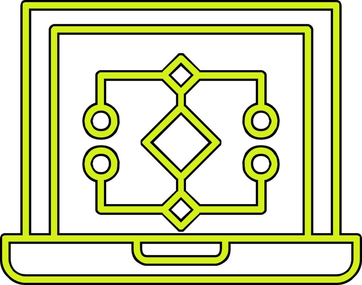 Data Model Vector Icon