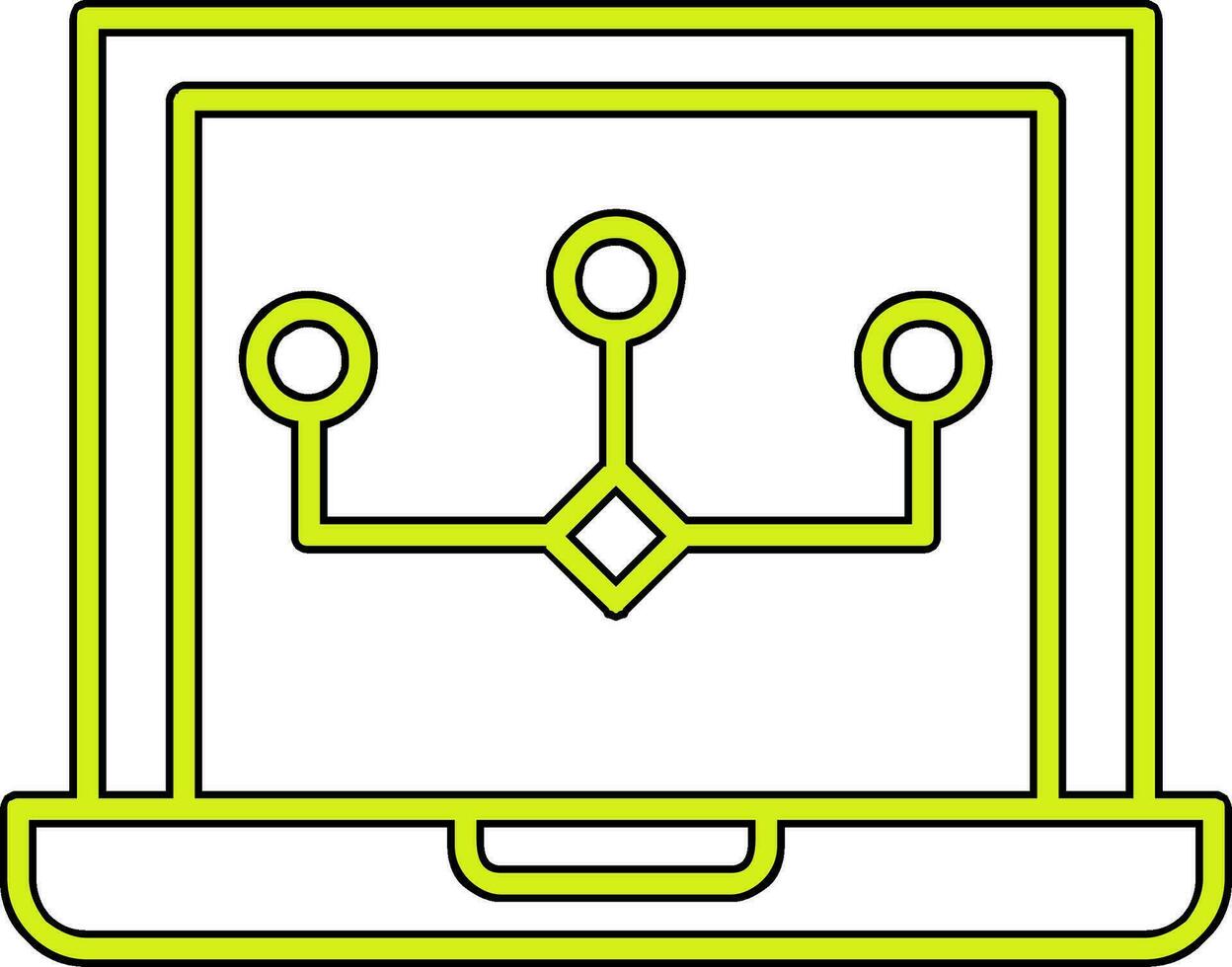 Data Modeling Vector Icon