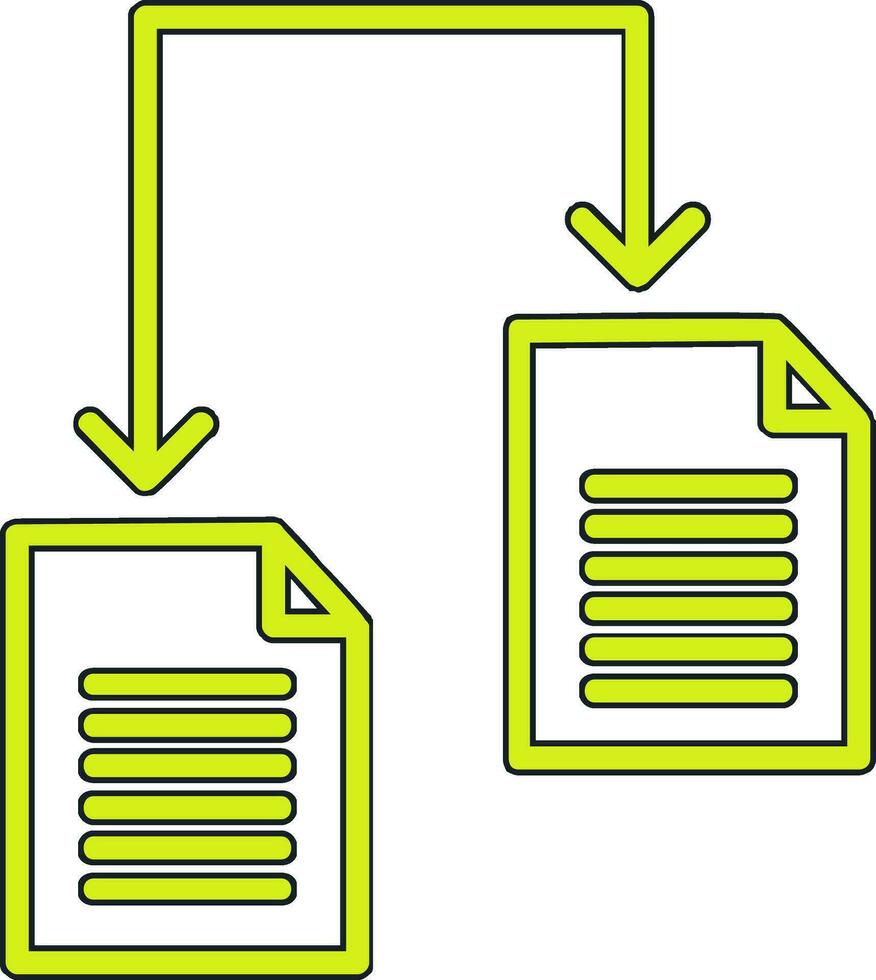 File Sharing Vector Icon