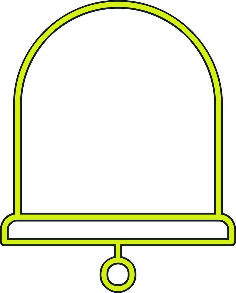 icono de vector de campana