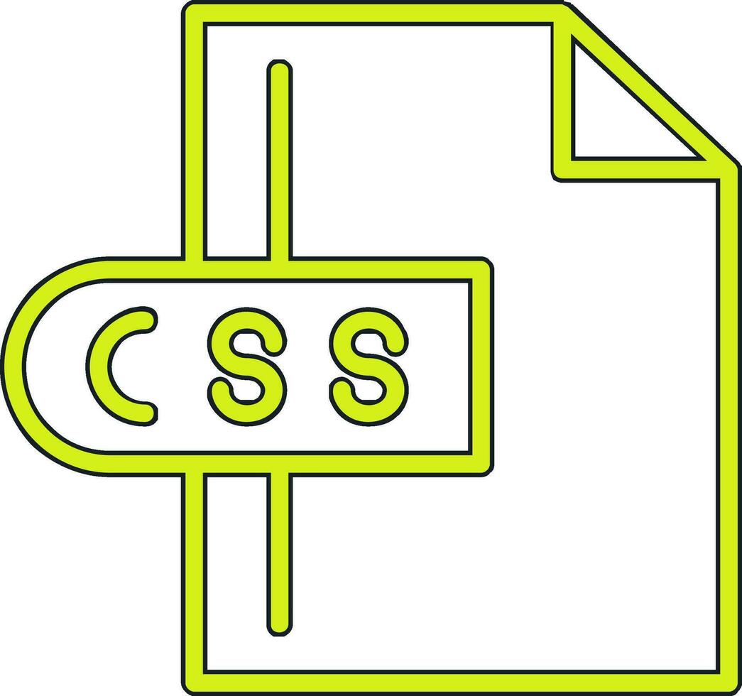 Css File Vector Icon