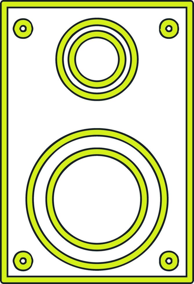 Speakar Vector Icon