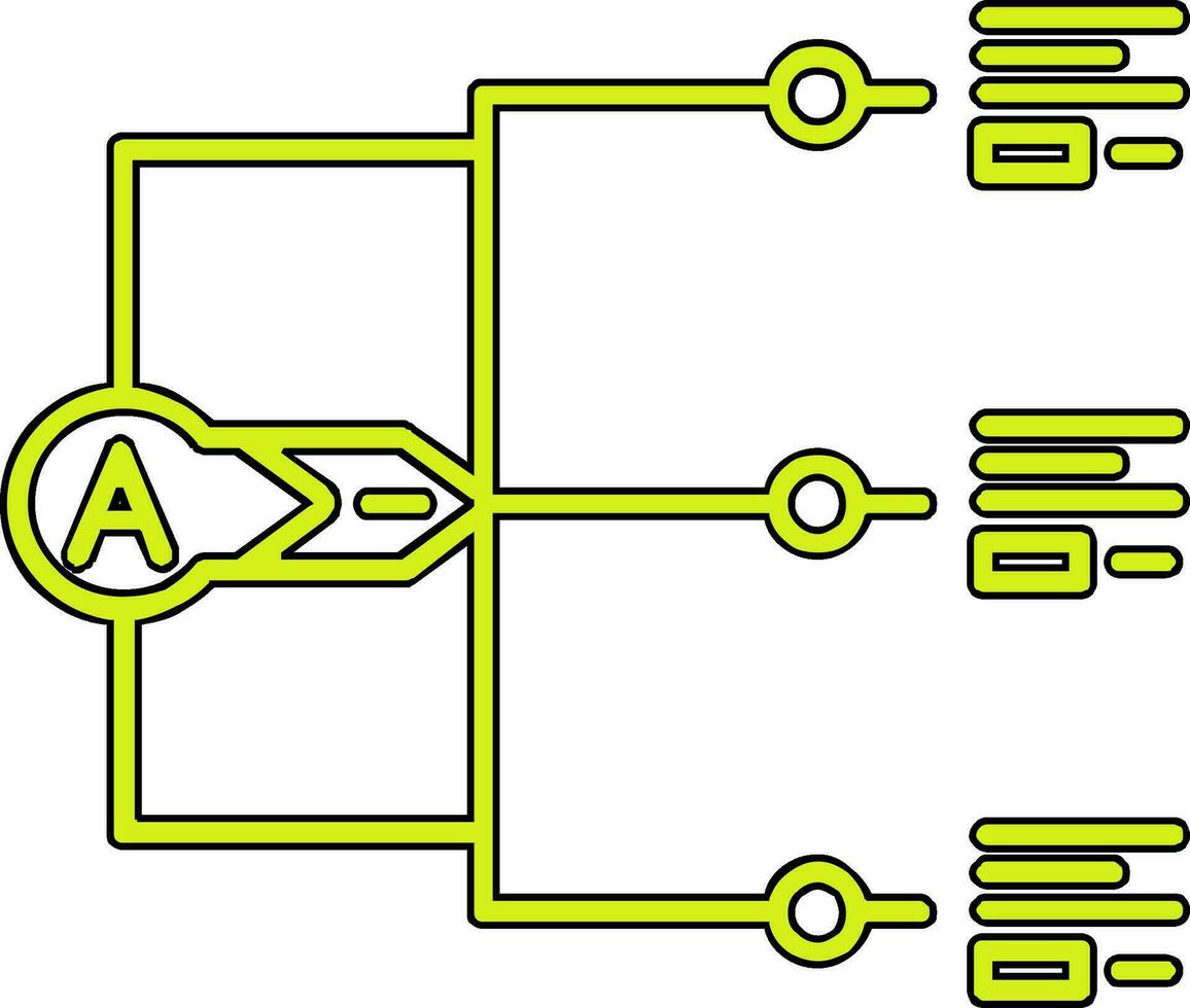 icono de vector de relación