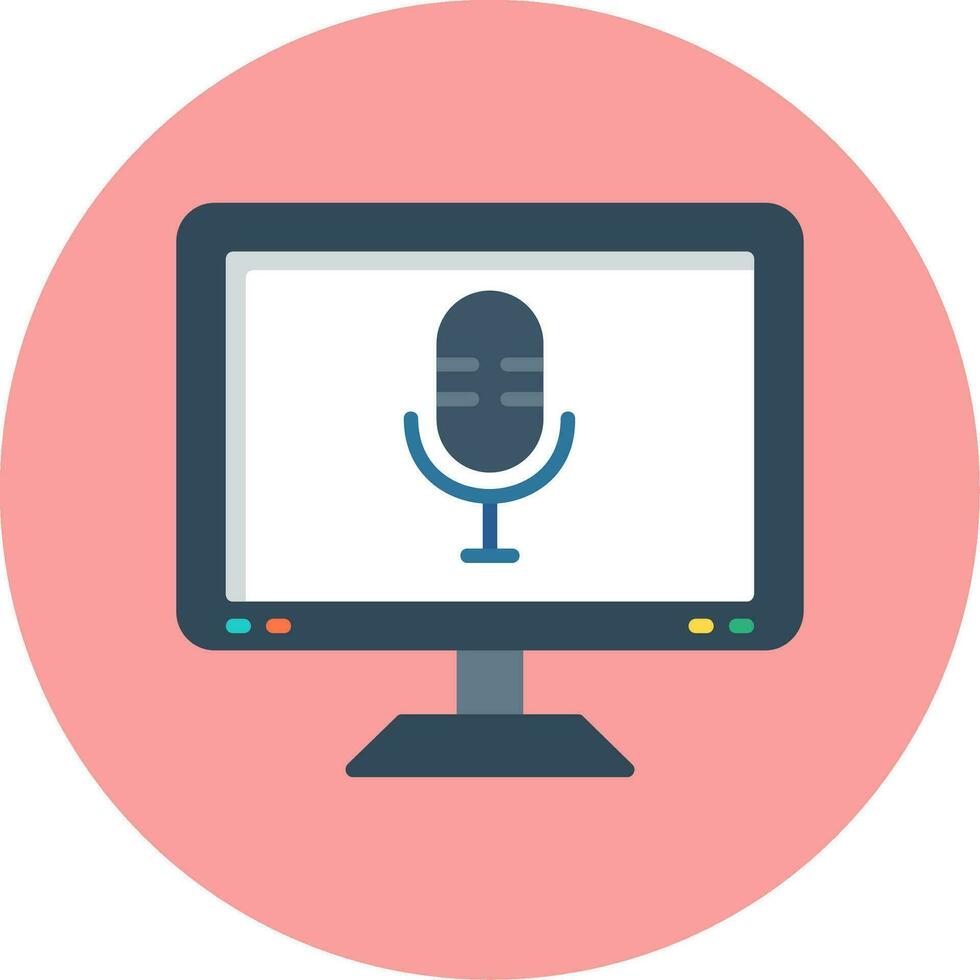 Microphone Vector Icon